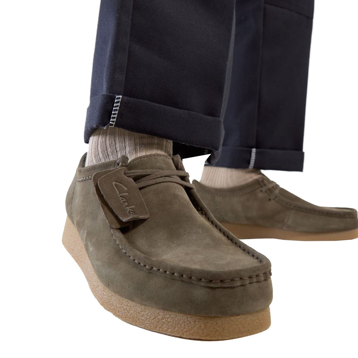 Clarks Wallabee EVOSh 4.5 オリーブ Clarks Wallabee EVOSh 4.5 オリーブ Wallabee / メンズワラビー