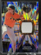 2024 Panini Select - Sparks Heston Kjerstad #SPK-HK Flash Prizm (MEM, RC)