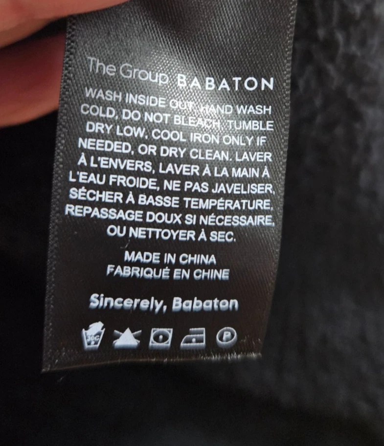 Conjunto lounge Aritzia The Group Babaton preto confortável parte superior 2x parte inferior P - Imagem 3 de 4