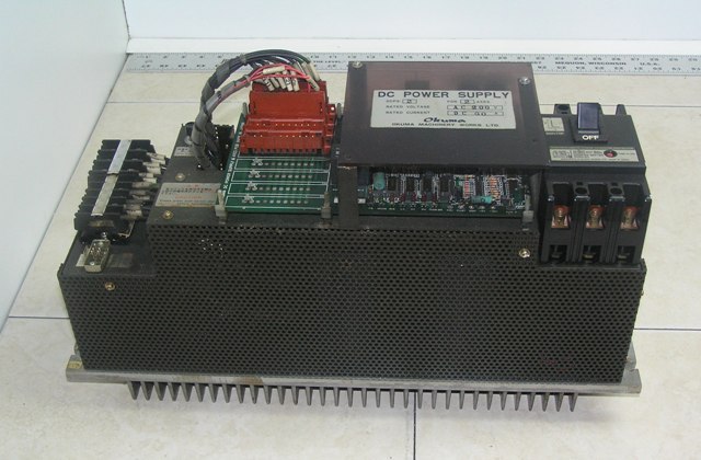 電源ユニット OKUMA DC POWER SUPPLY DCPS-2 FOR 2 AXES OKUMA DC POWER SUPPLY DCPS-2 FOR 4 AXES AXIS AC200V DC 60A W