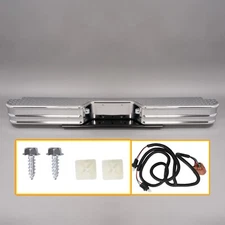 Diamondstep Universal Rear Step Bumper Assembly For Ford F-150/Chevy GMC C/K