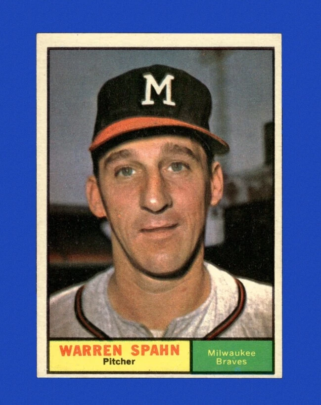 1961 Topps Set-Break #200 Warren Spahn EX-EXMINT *GMCARDS*