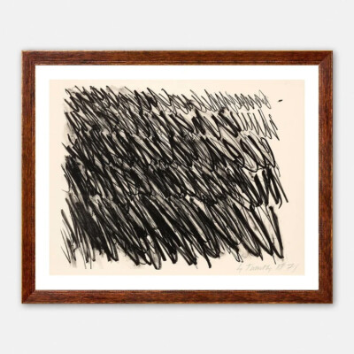 Cy Twombly - One Print #1, Giclee Print, Minimalist Abstract Poster, Wall Decor