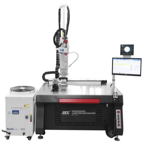Máquina de soldadura láser industrial SFX 2000 vatios soldadura por trayectoria acoplamiento de cinco ejes - Imagen 2 de 10