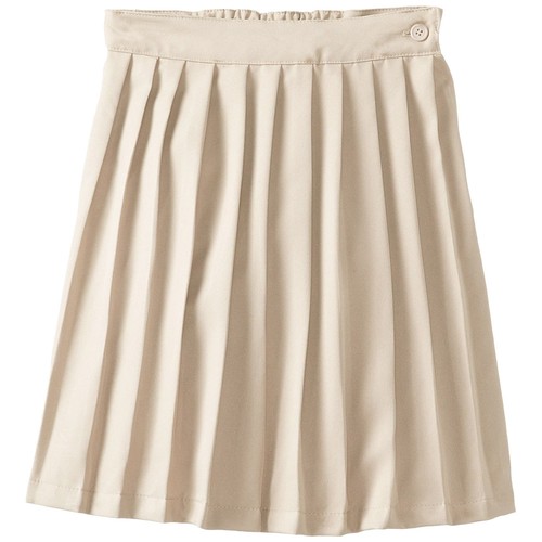 Girls Khaki Pleated Skirt K25946 Genuine School Uniform Sizes 5 to 12