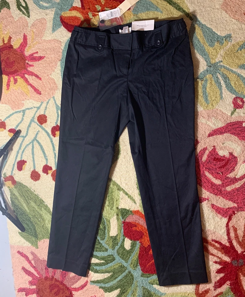 $59 NWOT Ann Taylor Petite Loft Women's Marisa Slim Leg Stretch Pants Size 8 P - Image 2 of 4