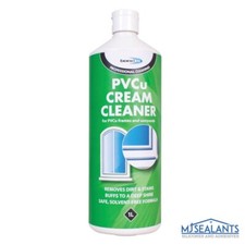 Bond It Solvent Free Cream Cleaner PVCU Window Door Frame Restorer 1L 10.95 per litre