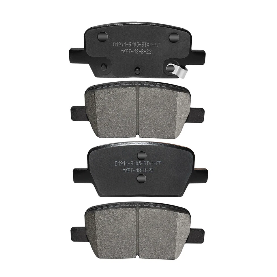 Pastillas de freno delanteras + traseras de cerámica para Cadillac XT5 XT6 2017 2018 2019 2020 2021 Foto 4 de 4