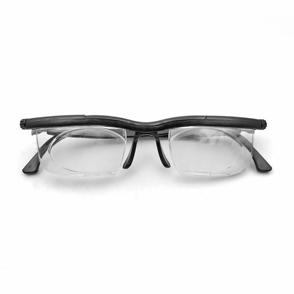 Dial Adjustable Unisex Glasses Variable Focus Distance Vision Reading