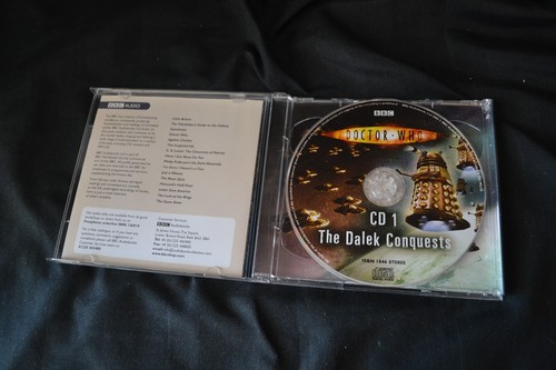 CD Audiobook Doctor Who BBC The Dalek Conquests Documentary 2006 - Picture 5 of 7