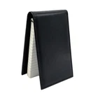 Police Leather Notebook Cover Pocket Note Pad Black Duty Memo Book 3x5 Whip It
