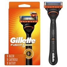 	Gillette Fusion5 Men's Razor Power Handle + 1 Blade - Precision Facial shave	