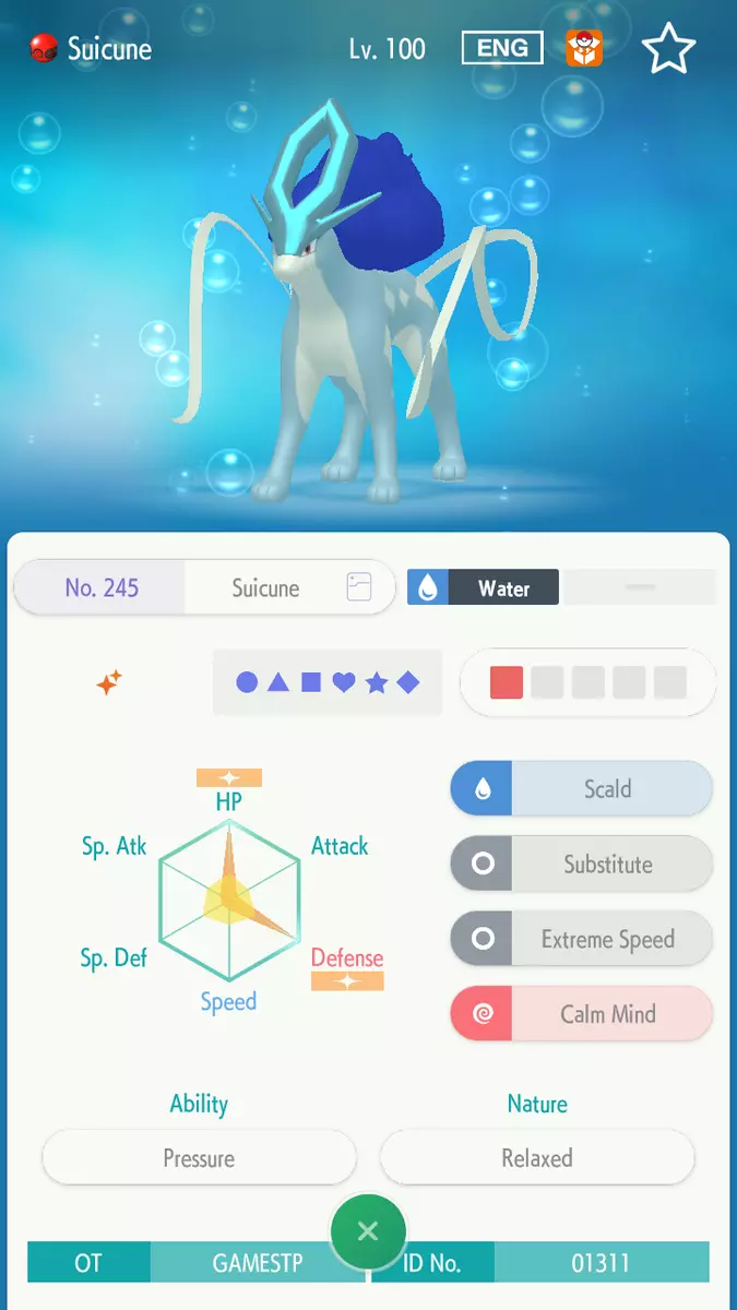 SUICUNE ENTEI RAIKOU Ultra Shiny 6IV Pack // Pokemon Sword and