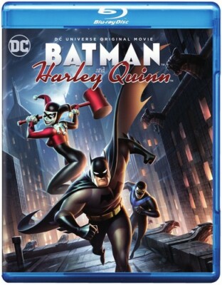 Batman and Harley Quinn Blu-ray movie Brand New in original packaging 2017