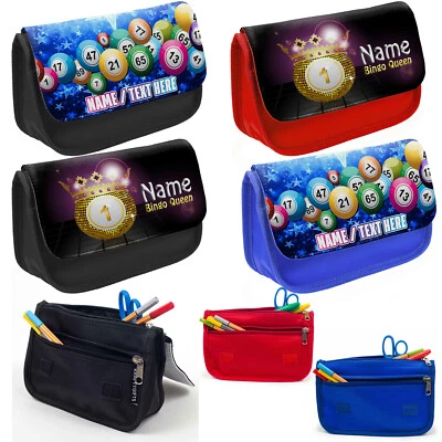 Personalised Bingo Case Dabbers Pens Bag Glasses Blobbers Travel Ladies Gift