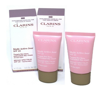 clarins multi active spf 20