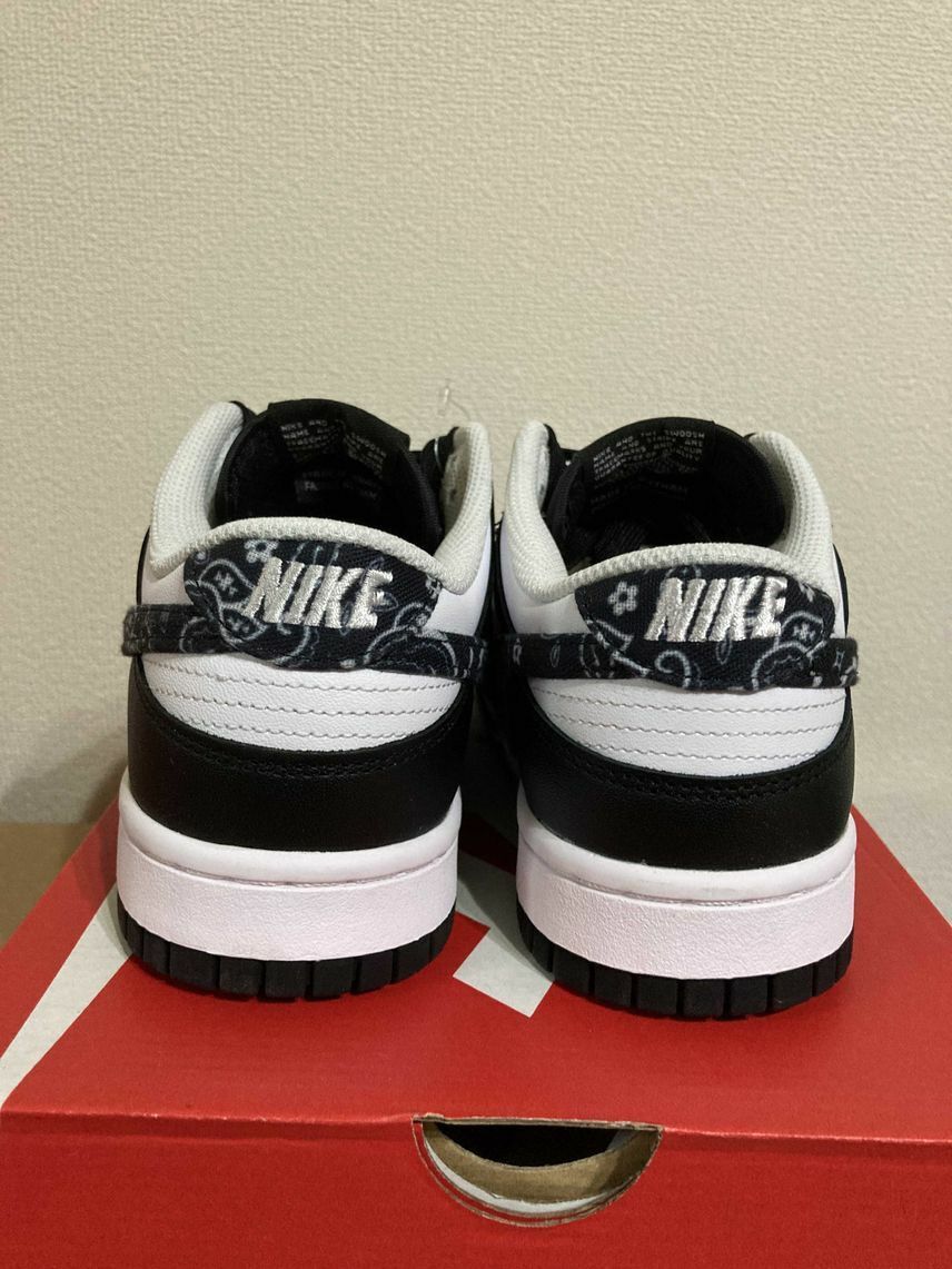 Nike WMNS Dunk Low Paisley Pack Black White DH4401-100 US 7 Nike WMNS Dunk Low Paisley Pack Black White DH4401-100 US 7