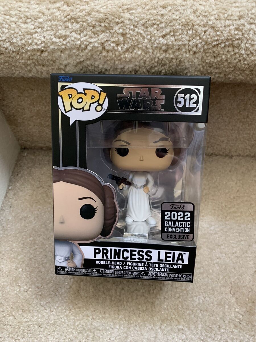 Funko Pop! Star Wars Princess Leia #512 2022 Galactic Conv. Excl