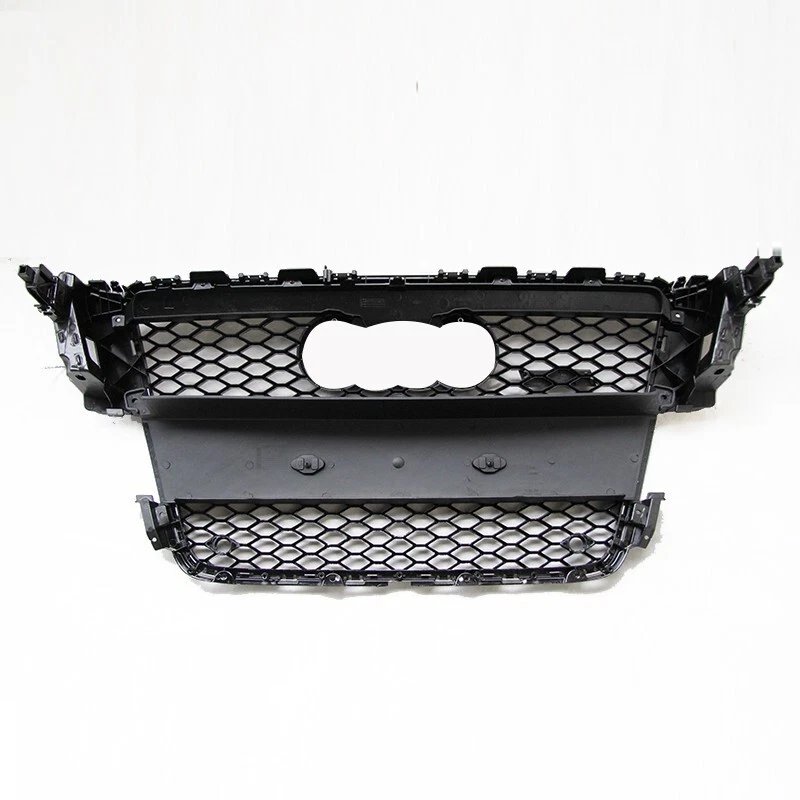 For Audi A5 S5 B8 2009 2010 2011 Honeycomb Front Bumper Grille RS5 Style Grill Foto 2 de 4