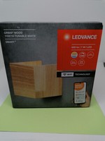 Ledvance Orbis Wood Smart+ Wi-Fi Leuchte, Dimmbare Led Innenwandleuchte, 7W Bele