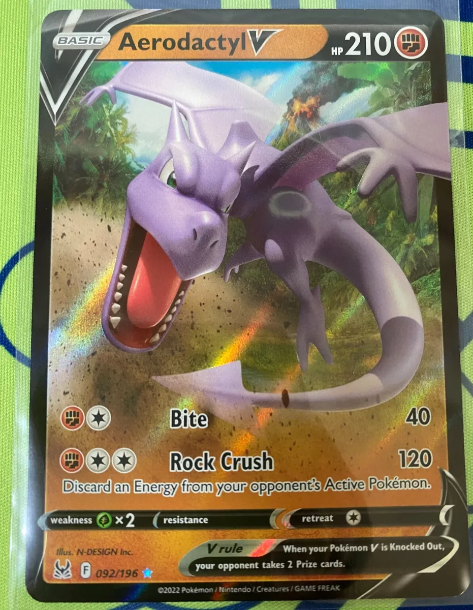 Pokémon TCG Sword & Shield: Lost Origins Aerodactyl V 92/196