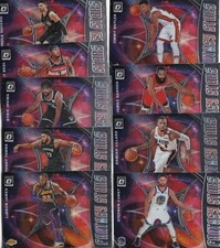 2019-20 19-20 PANINI OPTIC BASKETBALL FANTASY STARS INSERTS 1-15 