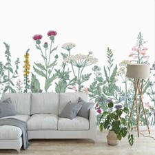 Straw Simple Buds 3D Shower Curtain Waterproof Fabric Bathroom Decoration