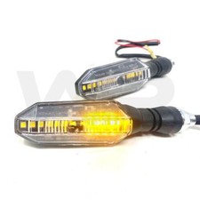 Sequential LED Indicators x2 for Suzuki EN125 GP125 GS125 AN125