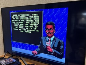 TurboGraphx-16 TV Sports Basketball Video Game HuCard in Original Case TESTED