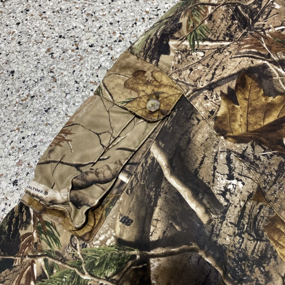 Game Winner Pants Mens 2XL Realtree Camo Hunting Cargo Utility Pants Adjustable - Image 4 of 4