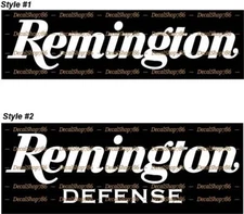 Remington Firearms - Hunting/Outdoor Sports - Vinyl Die-Cut Peel N' Stick Decals