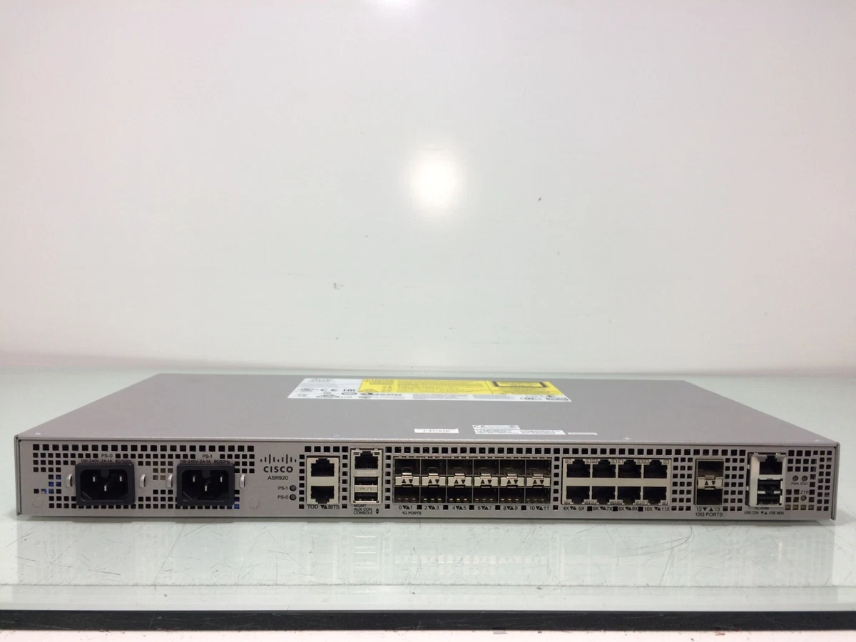 Cisco ASR920 24 Port SFP Services Router ASR92024SZM , 47 OFF