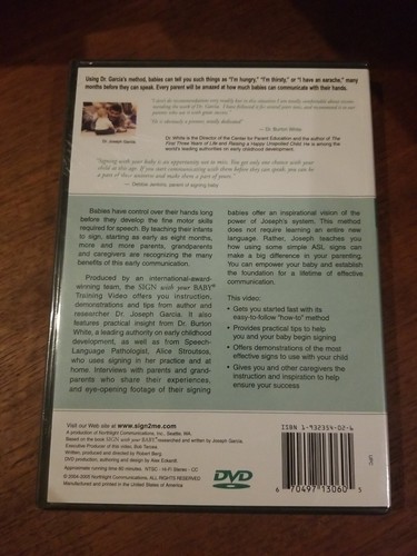 Sign With Your Baby (DVD, 2005) - Picture 2 of 2