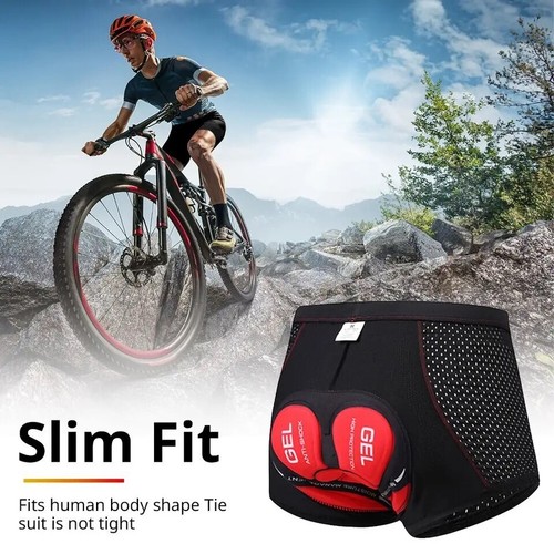 Pantaloncini Ciclismo Bici MTB NEWBOLER Intimo da Ciclismo 5D GEL PAD Taglia M - Foto 5 di 14