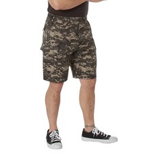 Mens Subdued Urban Digital BDU Shorts - Rothco Camouflage Cargo Uniform Shorts