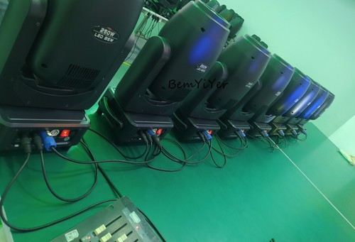 Hybrid 250W led Beam Spot Wash 3in1 Zoom moving head Stage Church lights 3 Prism - Picture 11 of 11