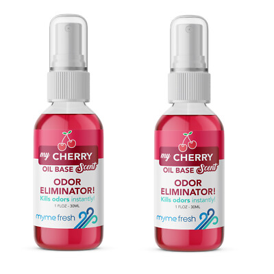 2 Duft Lufterfrischer Konzentrat Spray Auto KIRSCHE Geruchsentferner MyMe Fresh