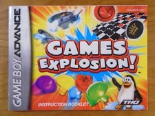 Games Explosion! Nintendo Game Boy Advance Manual Only ~ Instruction Booklet