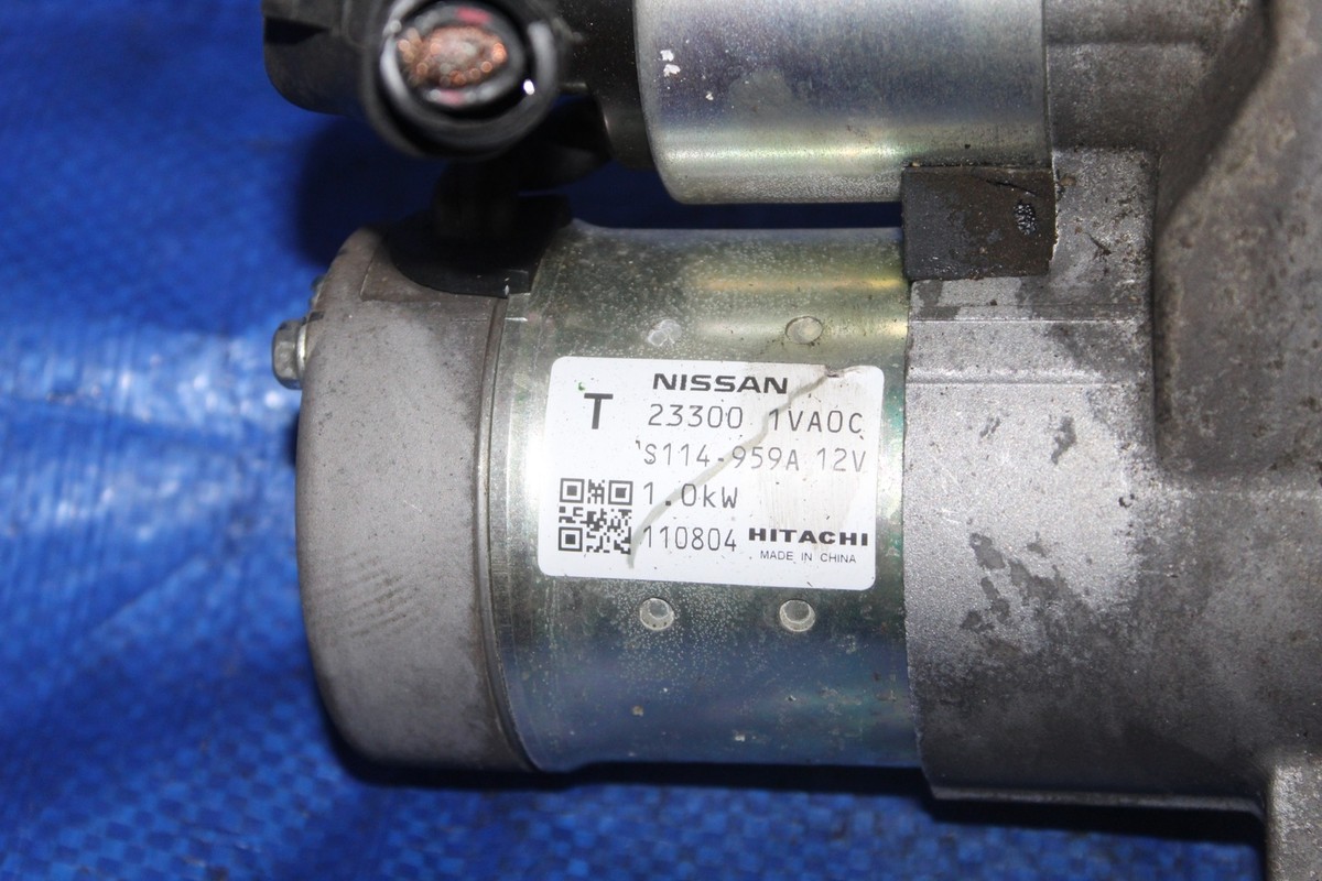 10-12 Nissan Serena MK4 2.0L Twin Cam 4Cyl OEM Starter