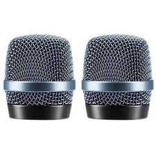 2 PCS Replacement Ball Head Mesh Grille for Sennheiser E935 E935S Wired Handh...
