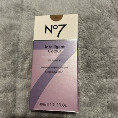 No7 - Intelligent Colour Foundation - Farbton: RICH 40ml