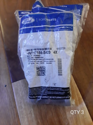 #ad #ad Ford Parts W717156 S439 4x OEM New 2013 2023 Front Bracket Mount Bolts $9.99