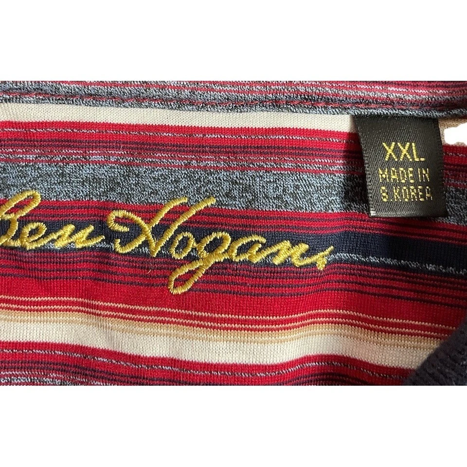 Ben Hogan TPC Scottsdale Striped Golf Polo Shirt Mens XXL - Image 3 of 4