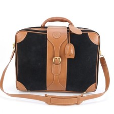 Borsa bauletto Gucci in pelle 2 vie Boston business viaggio tracolla usata