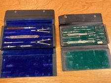 Vintage Keuffel & Esser N9526 "Favorite" & Chavos #612 (USN) Drafting Tools, USA