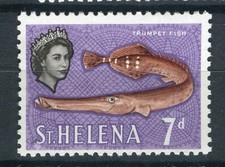 ST.HELENA; 1961 early QEII Pictorial issue MINT MNH Unmounted 7d. value