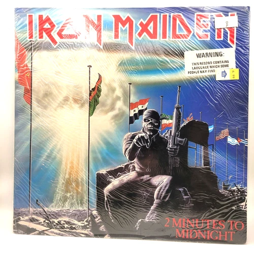 Iron Maiden 2 Minutes To Midnight Vinyl 12" Single 1984 EMT5489 Factory Sealed