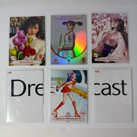 Official Sega Limited Run Dreamcast Trading Cards - Shenmue Virtua Fighter Space