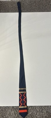 W.E.B. Du Bois Commemorative Data Portrait Navy Blue Polyester Necktie