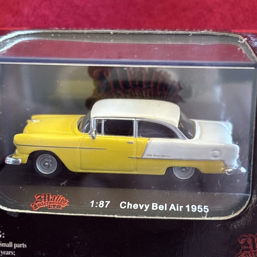 HO Scale 1:87 Malibu International 1955 Chevrolet Bel Air Die Cast - Picture 3 of 4